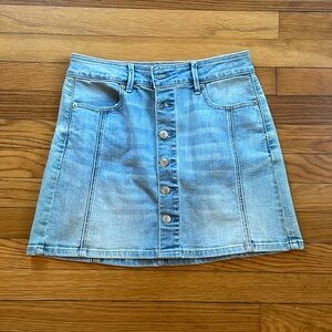 Jean Mini Skirt